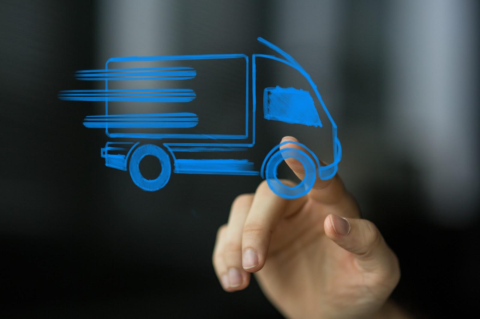 Car-with-pointing-finger