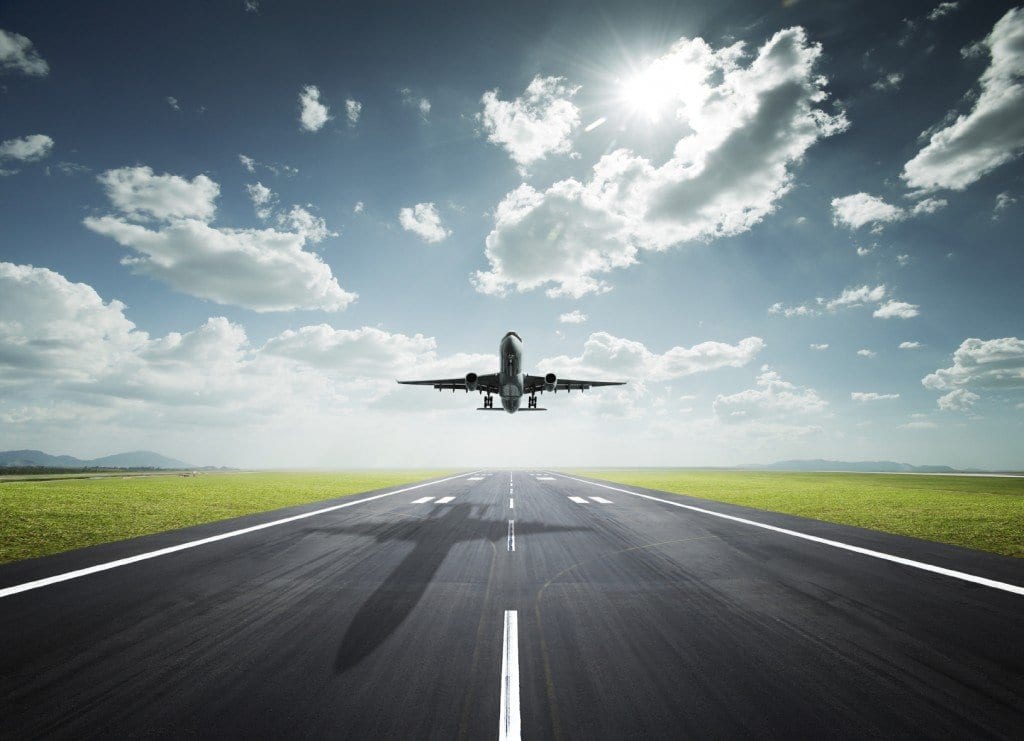 air freight takeoff