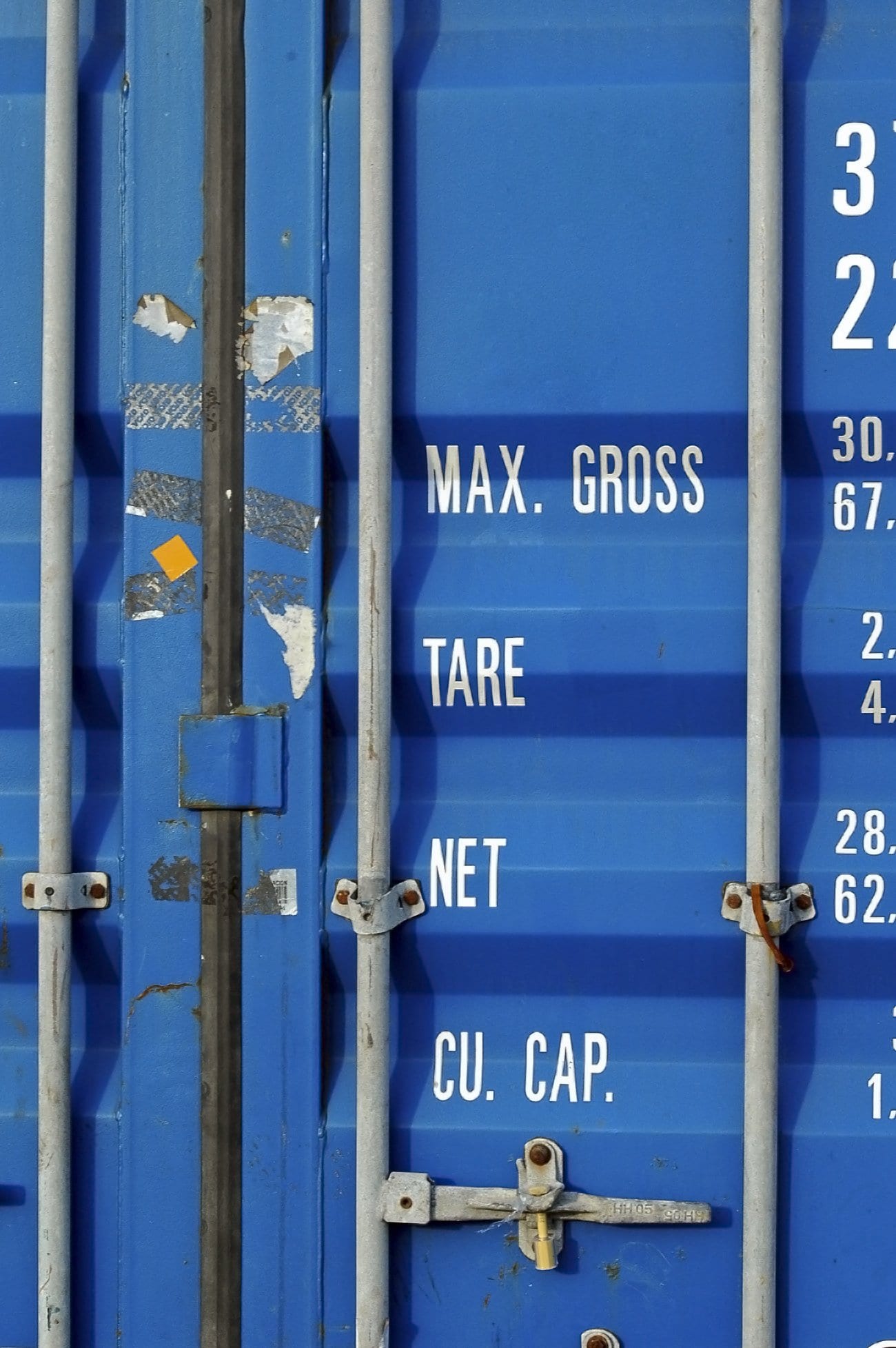 container weight rule