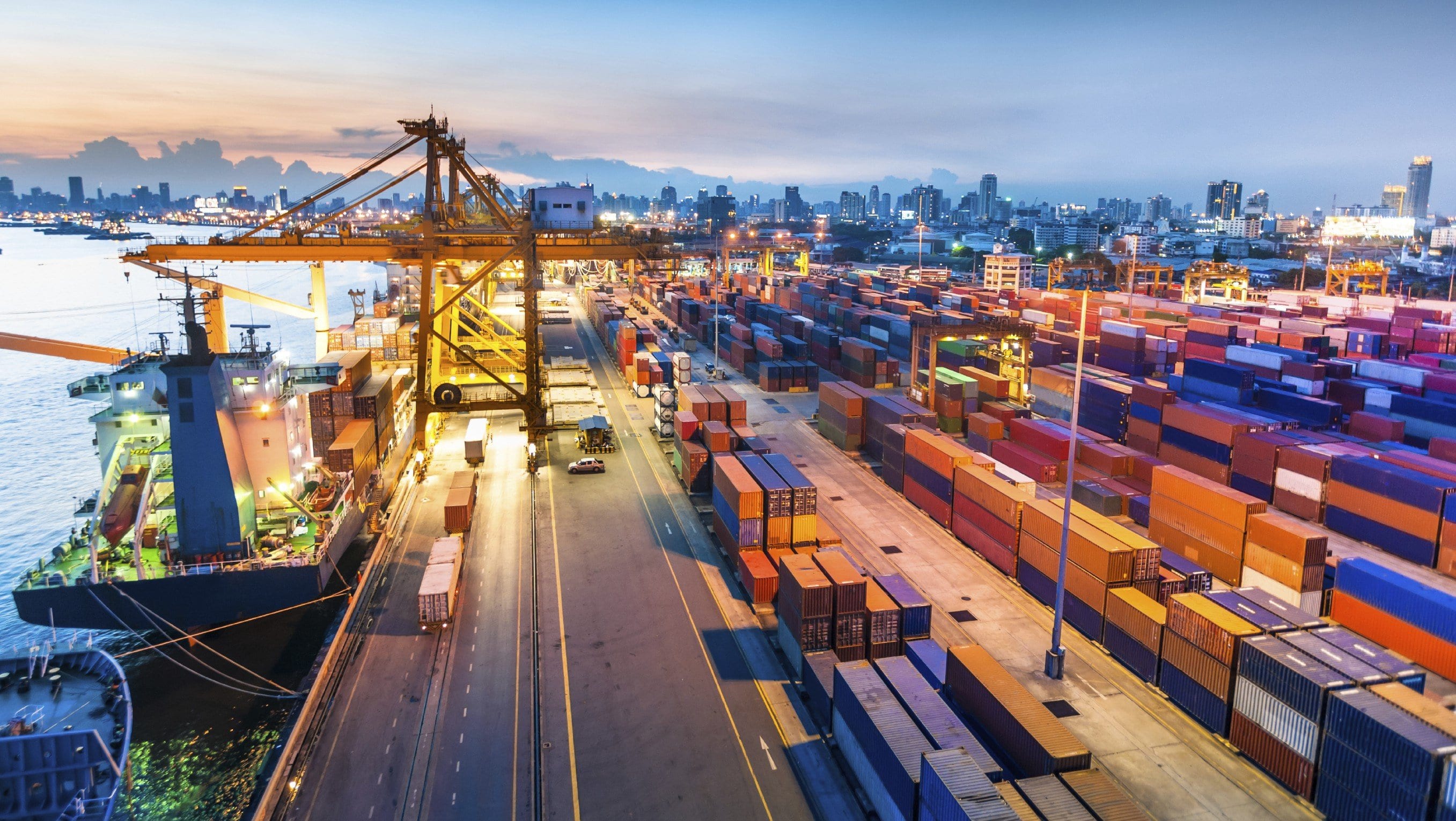 port terminal panoramic