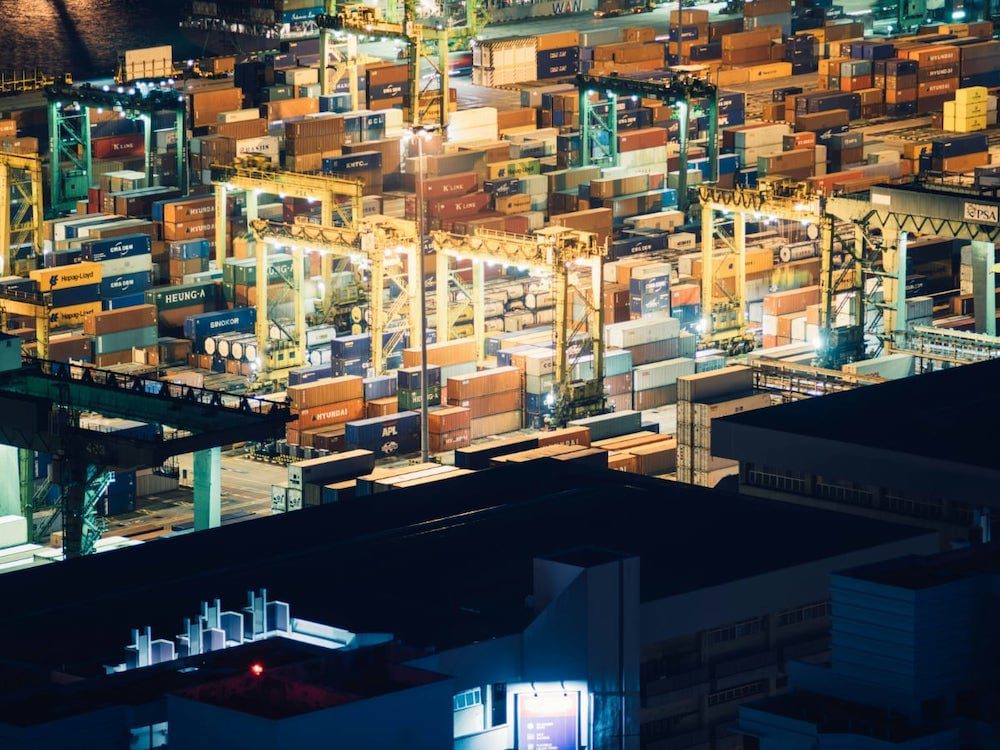 Photo of a port