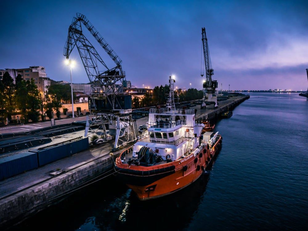 Photo of a port