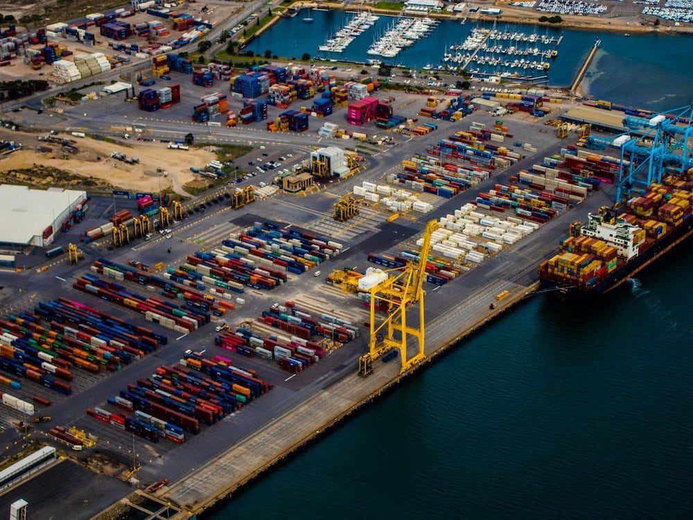 Photo of a port
