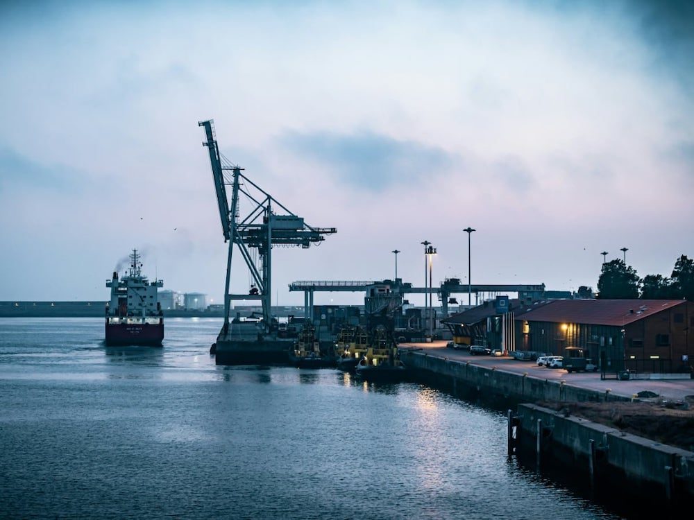 Photo of a port