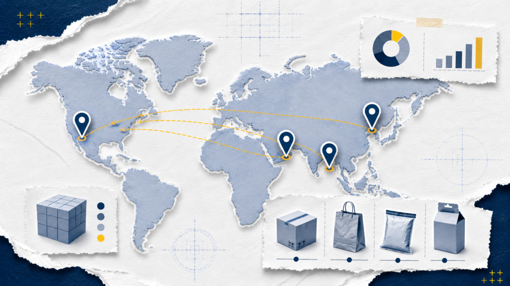 Importing Packaging Materials: Freight Strategy for High-Volume, Recurring Buyers 2 Global packaging sourcing strategy comparing China Vietnam India and Mexico