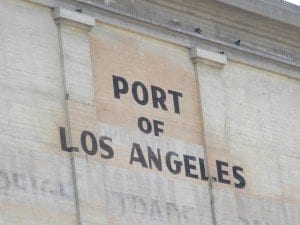 Building at Port of Los Angeles