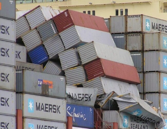Damaged-containers